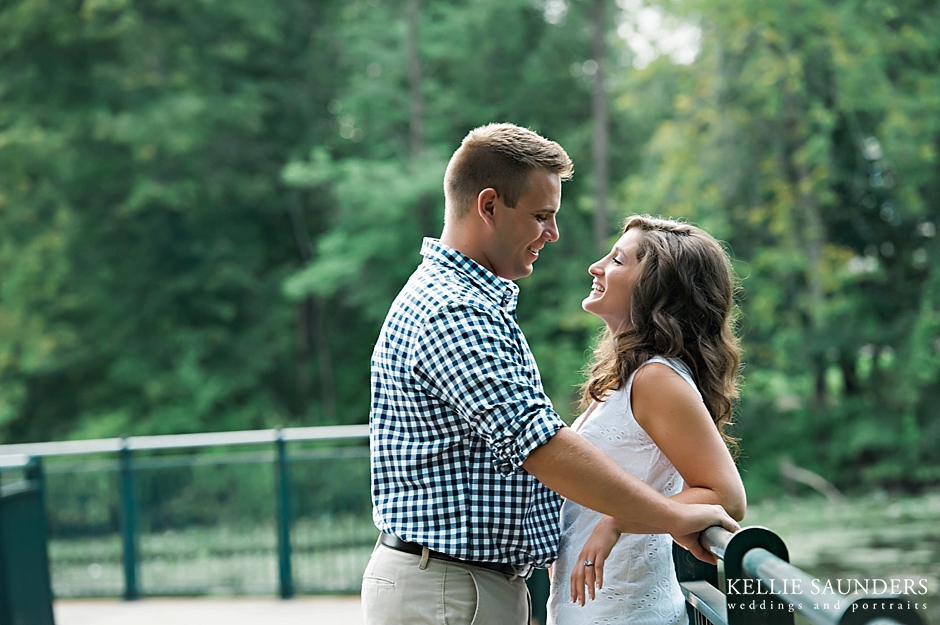 Birmingham Michigan Engagement Pictures, engagement pictures on a pier